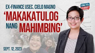 Finance Undersecretary Cielo Magno, bakit nag-resign?