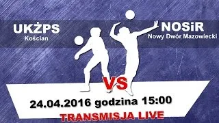 UKŻPS Kościan - NOSiR Nowy Dwór Mazowiecki 24.04.2016 godz. 15:00