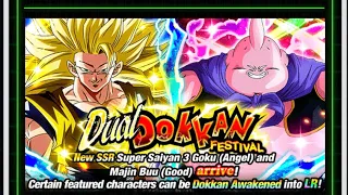 I summon for SSJ3 Goku Majin Buu Golden Week Summons | DBZ Dokkan Battle