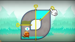 Fishdom ads collection. Help the fish beat the mini game-46