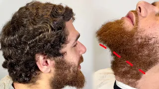 his EXTREMELY OVERGROWN hair was IMPOSSIBLE to cut (Satisfying) TRANSFORMATION