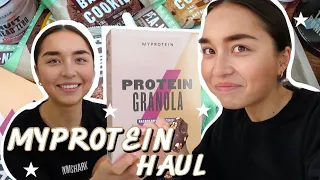 MYPROTEIN HAUL | TASTE TESTING ALL THE PROTEIN GOODIES *HONEST REVIEW* | Isabella Mauger