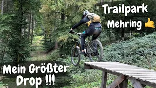 Trailpark Mehring 2023 ! Mein bisher größter Drop ! Was für ein absolut geiler Bikepark !!!