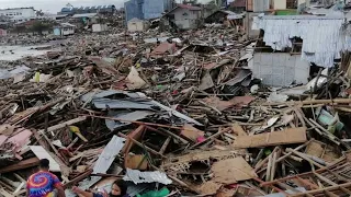 Aftermath of typhoon Odette in the Philippines#odetteph #typhoonodette