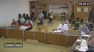 City of Ripon Wisconsin Common Council Meeting 6-28-21