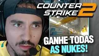 LUCAS1 ENSINA COMO NÃO PERDER NENHUMA NUKE NO CS2 (DICAS PARA JOGAR MELHOR A NUKE)