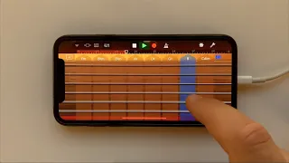 Guns N' Roses - Sweet Child O' Mine on iPhone (GarageBand)