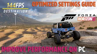 Boost FPS | Performance Optimization Guide - Forza Horizon 5