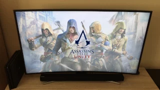Assassin's Creed Unity Gameplay PS4 PRO - 4K on 55" Samsung 4K Smart TV HDR+ (4K VIDEO)