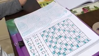 DIY chart - How to teach and practice numbers from 1 to 100 by a Student with Down Syndrome