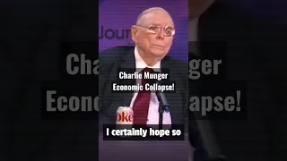 Charlie Munger - on Economic Crisis #shorts #investing #stockmarket #recession #trading