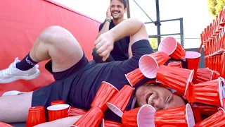 How many Red Solo cups can we jump?