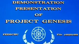 Demonstration Presentation Of Project Genesis