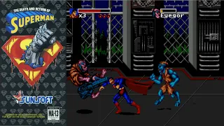 Best Sega Genesis/Mega Drive Games of All Time | The Death and Return of Superman (1994) | 4K