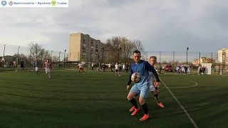 Аристократы 3 - 1 Арсенал (Terrafootball // Лига - Весна'19 // 4 тур)