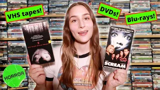 Shopping for *cheap* horror movies! | Vlog