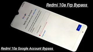 How to Frp Bypass Redmi 10a | Redmi 10a Frp Bypass Without PC | Redmi 10a Google Account Bypass