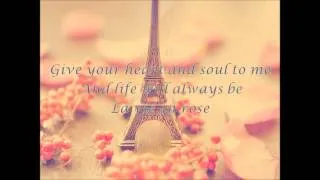 Dean Martin-La Vie en Rose (with Lyrics)