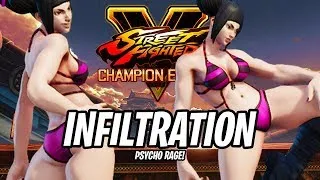 Infiltration's sleek and saucy Juri ➤ Street Fighter V Champion Edition   Season 5