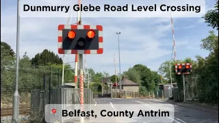 Dunmurry Glebe Road Level Crossing, County Antrim