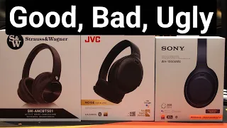 Sony WH-1000xm4 // S&W // JVC - Bluetooth ANC Headphones 2022 Roundup