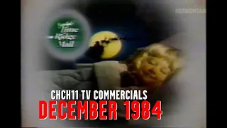 CHCH 11 Vintage TV Commercials 🎅December 1984🌲