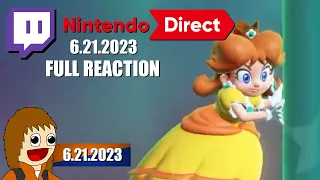 Nintendo Direct 6.21.2023 | FULL LIVE REACTION