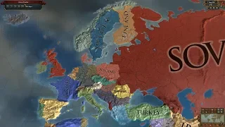 Europa Universalis 4 AI Timelapse - The Latest of the Longest Mod 1955-3000