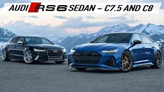 AUDIS FORBIDDEN FRUITS - AUDI RS6 SEDAN C8 & C7.5 - 1600HP ON TOP OF THE WORLD