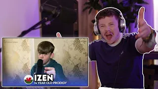 Reacting to IZEN! (14 year old MONSTER)