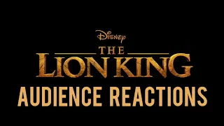 LION KING  AUDIENCE REACTION SPOILERS