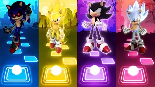 Sonic Exe - Super Sonic - Dark Sonic - Hyper Sonic | Tiles Hop EDM Rush