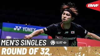 PETRONAS Malaysia Open 2024 | Christo Popov (FRA) vs. Kodai Naraoka (JPN) [2] | R32