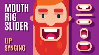 How to Build a MOUTH RIG For LIP SYNCING ( 2D Animation Tutorial in After Effects ) Gigantic Slider