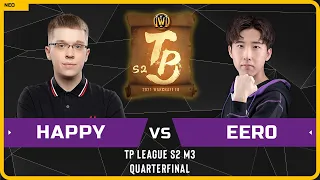 WC3 - TP League S2 M3 - Quarterfinal: [UD] Happy vs Eer0 [UD]
