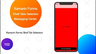 Xamarin Forms Shell Tab Selection using Messaging center