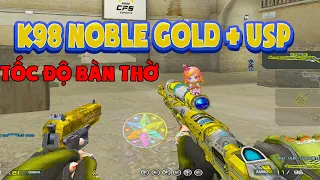 ► Bình luận Đột Kích - K98 Noble Gold + USP - Tốc độ bàn thờ - Tú Lê