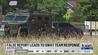 SWAT call out ends up being a false report