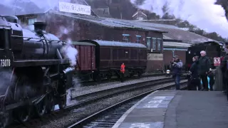 Keighley and Worth Valley Railway Winter Steam Gala 2015 Friday 27th February 2015