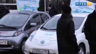 В Пулково появилась станция подзарядки электромоби...