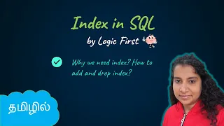 Index | SQL in Tamil | Logic First Tamil