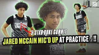 We mic'd up Duke commit Jared McCain in his Junior year!!