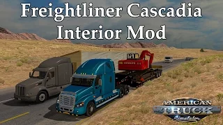 American Truck Simulator ►Freightliner Cascadia + Interior