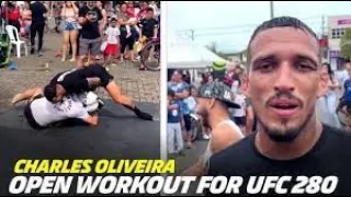 UFC 280 : Charles Oliveira Open Workout For Islam Makhachev