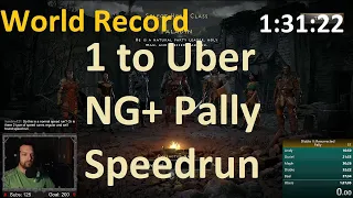 WR! Uber Pally NG+ Speedrun! 1:31:22 - Diablo 2 Resurrected
