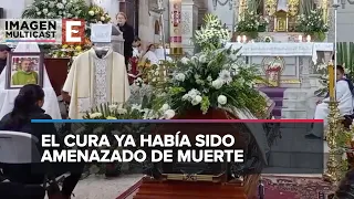 Jalisco: Despiden a sacerdote asesinado por su hermano por disputa de bienes