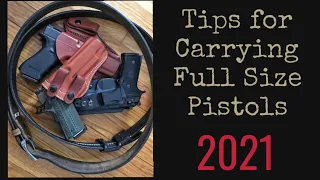 Tips For Concealing A full size Pistol in 2021