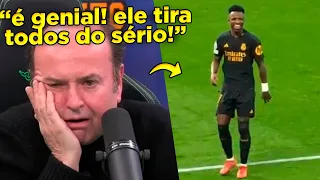 VINI JR SE TORNOU O MESTRE DA PROVOCAÇÃO!! ESPANHÓIS REAGEM A VINICIUS JR BRINCANDO!!