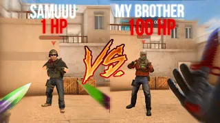 Crazy 1v1 with My Brother ❤️👌 ** He Won ?!😳 ** | Standoff 2