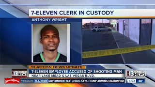 7-Eleven clerk arrested for shooting